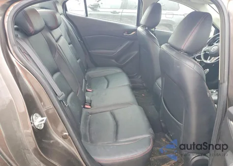 2015 Mazda 3 Grand Touring z USA, uszkodzony, nr VIN 3MZBM1W71FM195049